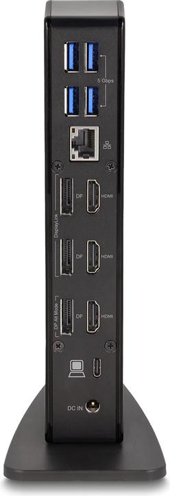 Actual product image Delock USB Type-C Triple Display Docking Station with DisplayL (USB-C, 5 Ports)