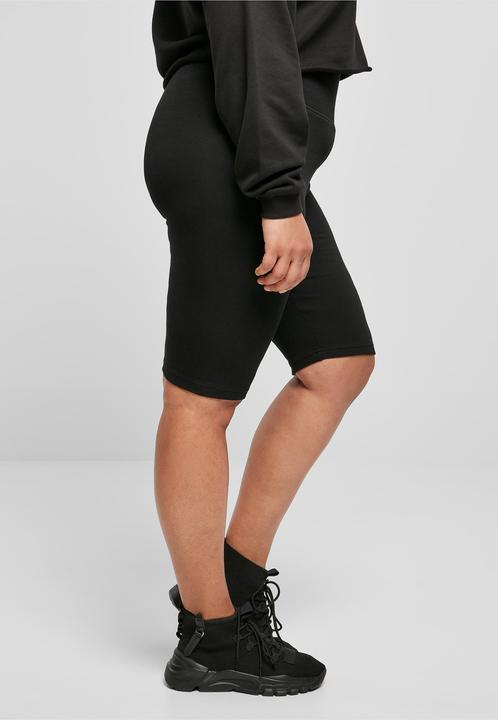 Actual product image Urban Classics Ladies High Waist Branded Cycle Shorts (M)