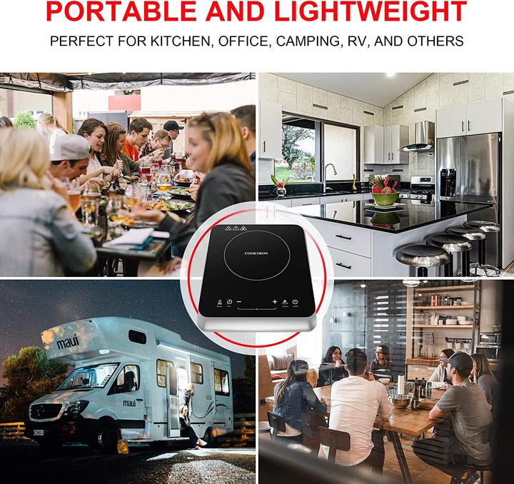 Immagine prodotto Cooktron Piano cottura a induzione da 2000W