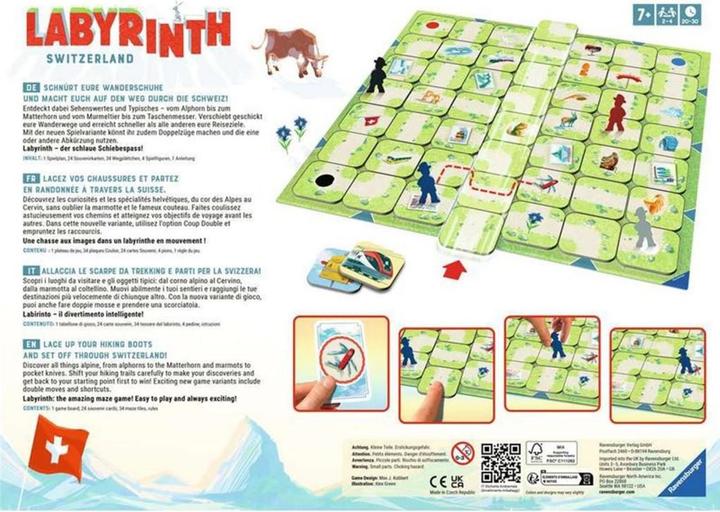 Produktbild Ravensburger Labyrinth (Deutsch, Französisch, Italienisch, Englisch)