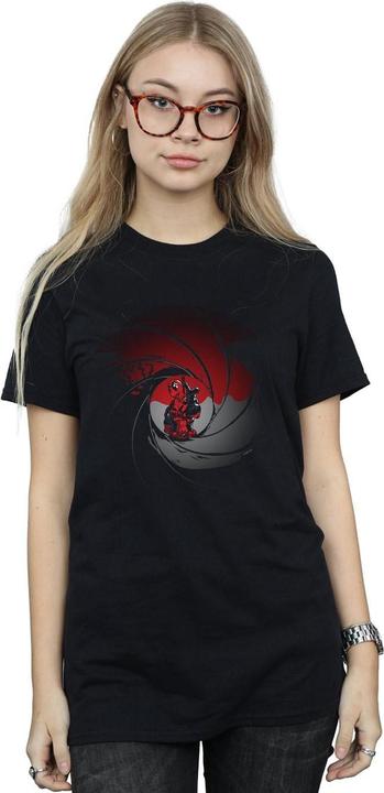 Immagine prodotto Deadpool Gun Barrel Maglietta Ampia Donna (M)