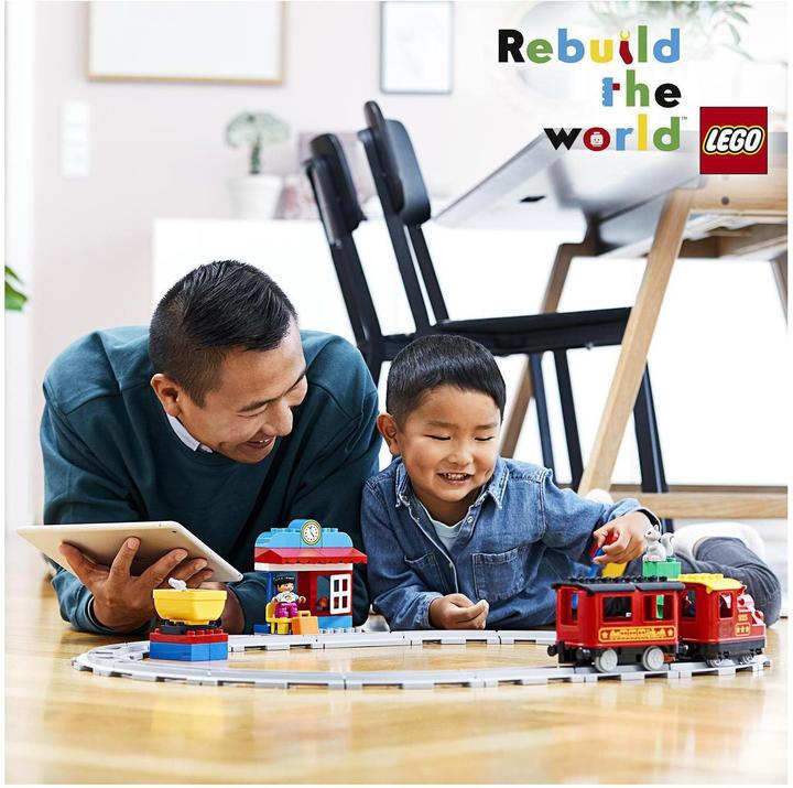 Productafbeelding LEGO Stoomspoorweg (10874)
