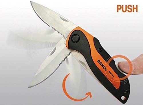 Immagine prodotto Bahco Coltello sportivo pieghevole per tagliare la corda, 170 mm (7 cm)