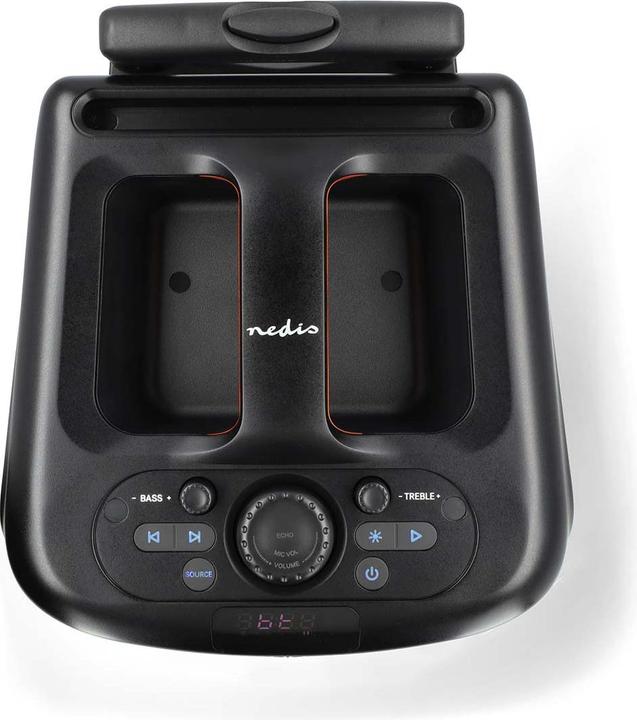 Produktbild Nedis Bluetooth®-Party-Lautsprecher | max. Batteriespielzeit: 5 Std | 240 W | Tragegriff | Partylich (5 h)