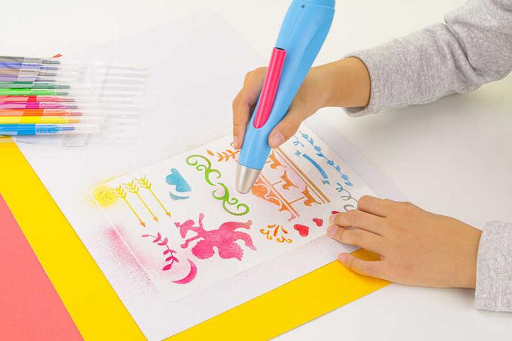 Image du produit Peach Stylo aérographe (Multicolore, 12 x)