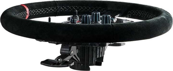 Produktbild Asetek SimSports Lenkradkranz, gewölbt, 340 mm - schwarz, wildleder