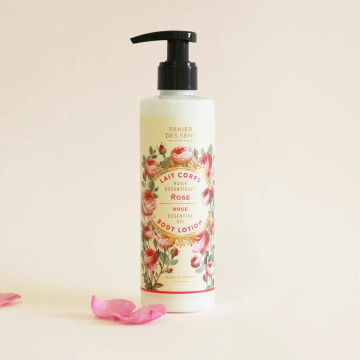 Image du produit Panier des Sens Lotion mains et corps rose lot (Lotion pour le corps, 250 ml)