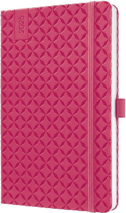 Produktbild Jolie Agenda Flair 2025 J5105 1W/2S fuchsia pink ML A5 (A5, Deutsch)