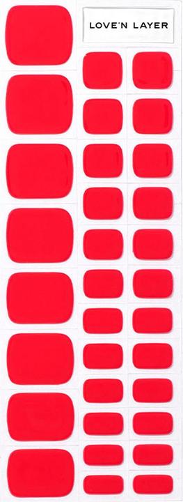 Actual product image Love'n Layer - Solid Toe Lady Red
