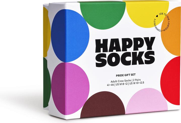 Immagine prodotto Happy Socks Pride Gift Set (Confezione da 2, 41 - 46)