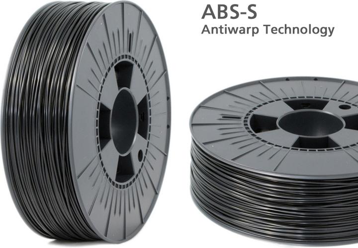 Immagine prodotto Volaprint ABS-S Filamento speciale 1,75 mm nero 1 kg, AntiWarp (ABS, 1.75 mm, 1000 g, Nero)