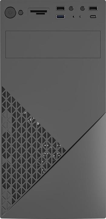 Immagine prodotto Gembird Case per computer Fornax K170 mATX 2x USB 20 + 1x USB 30 + 1x USB type-C nero (Mini-ATX)