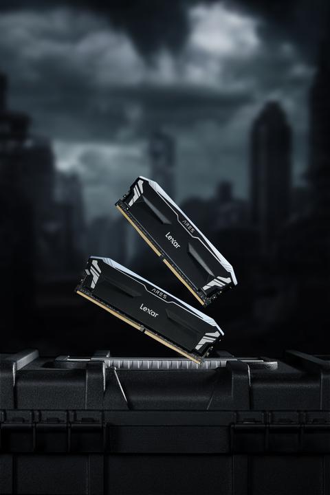 Image du produit Lexar Ares DDR4 CL18 noir UDIMM KIT (2 x 8GB, 3600 MHz, RAM DDR4, U-DIMM)