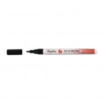 Actual product image Rayher Acrylic marker, black (Black)