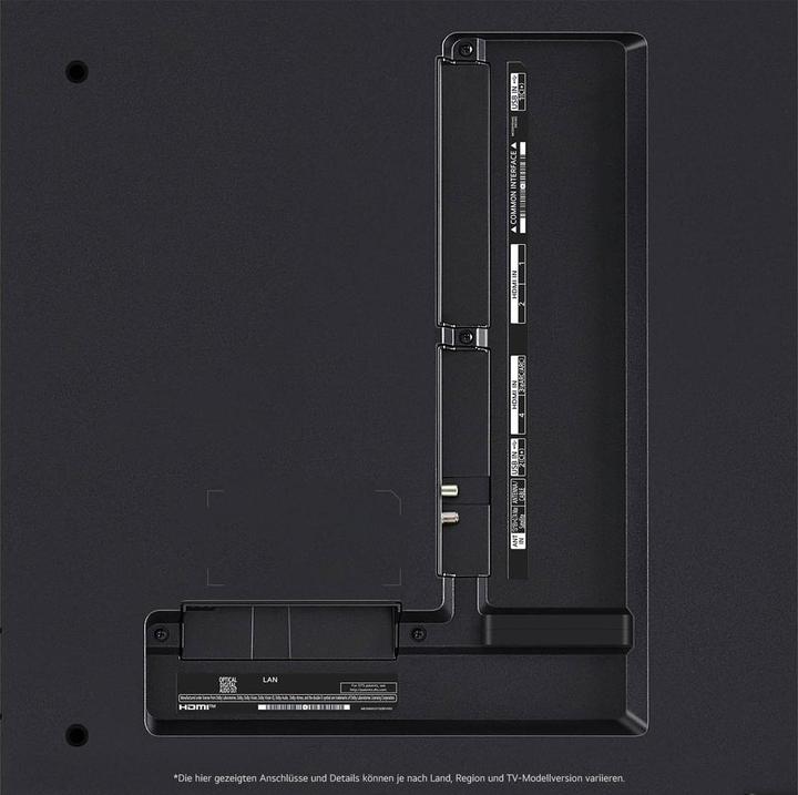 Actual product image LG 86QNED85T6C (218 cm (86 inch), black, UltraHD/4K, HDR10, triple tuner, AI processor, 120Hz panel) (86", QNED85, QNED, 4K)