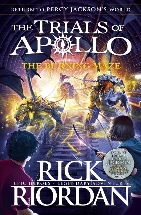 Immagine prodotto Le prove di Apollo - Il labirinto ardente (Inglese, Rick Riordan.)