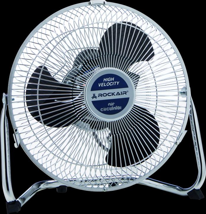 Produktbild Rockair Windmaschine V 9 verchromt, 22 cm