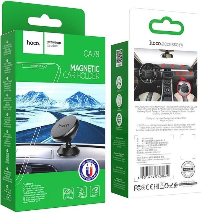 Productafbeelding Hoco Magnetische auto dashboard telefoonhouder