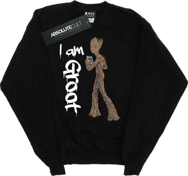 Avengers Infinity War Graffiti Groot Sweatshirt Jungen