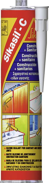 Actual product image Sika Sikasil C silicone beige (Beige, 300 ml)