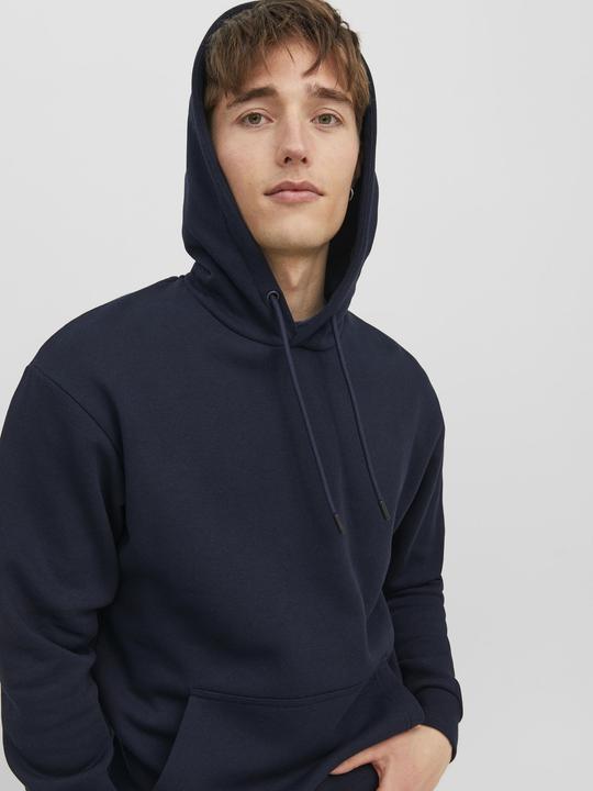 Actual product image Jack & Jones Single-coloured hooded sweatshirt Hooded sweatshirt (XS)