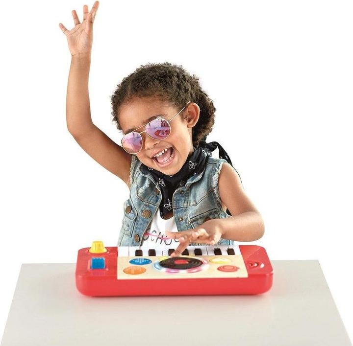 Actual product image Hape DJ mixer (English, German)