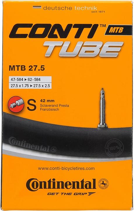 Continental MTB Standard (Presta (SV), 27.5", 42 mm)