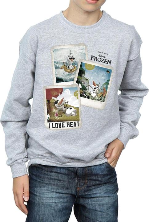 Immagine prodotto Disney Frozen Olaf Polaroid Felpa Ragazzi (152, 158)