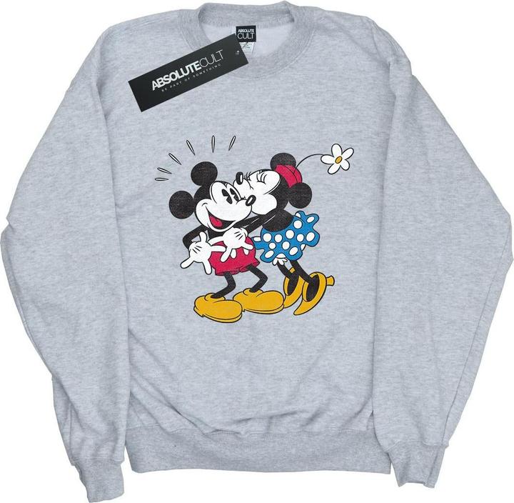 Immagine prodotto Disney Mickey Mouse Mickey And Minnie Kiss Felpa Ragazze (152, 158)