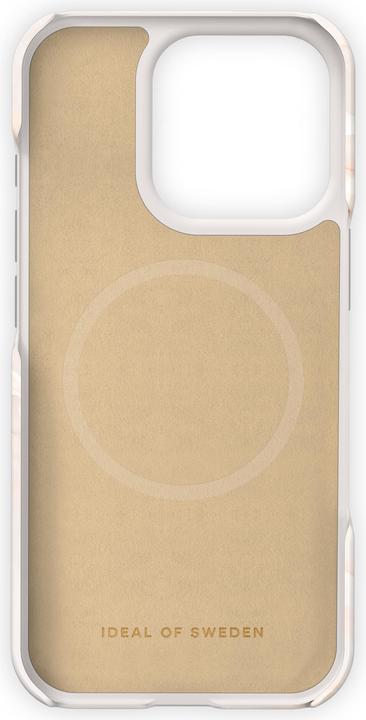 Actual product image iDeal Of Sweden Magsafe Designer Hard-Cover Rose Pearl Marble (Apple iPhone 16 Pro)