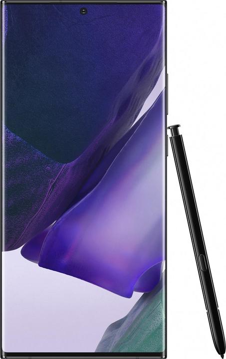 Produktbild Samsung Galaxy Note 20 Ultra DE (512 GB, Mystic Black, 6.90", Hybrid Dual SIM + eSIM, 108 Mpx, 5G)
