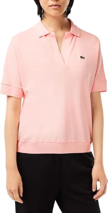 Actual product image Lacoste Womens/Ladies Fluid Pique Relaxed Fit Polo Shirt (30)