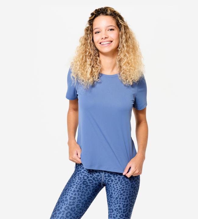 Image du produit Domyos T-Shirt Damen - blau (S)