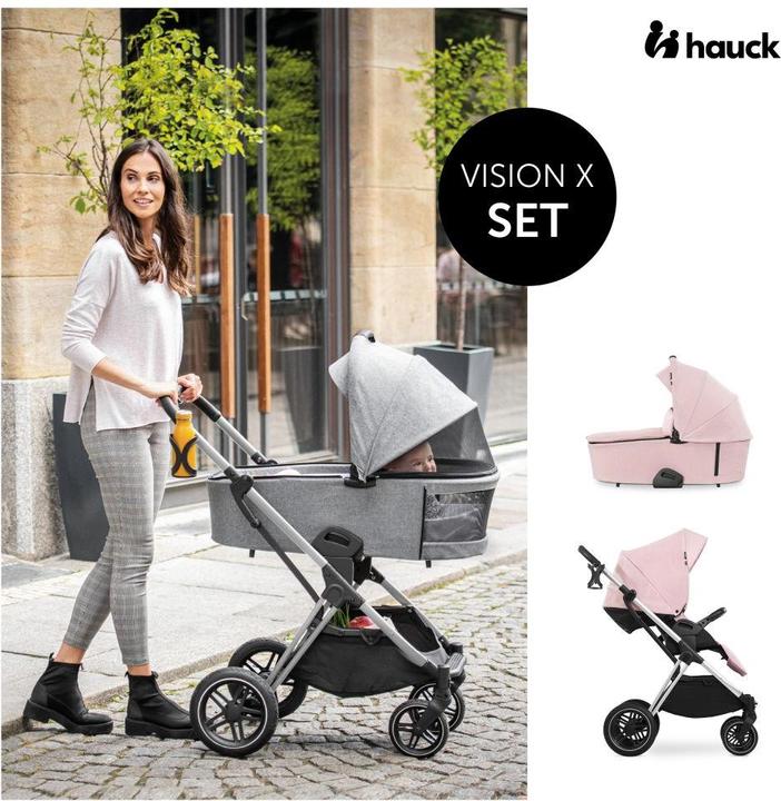 Produktbild Hauck 3in1 Kinderwagen-Set Vision X Trio Set Silver