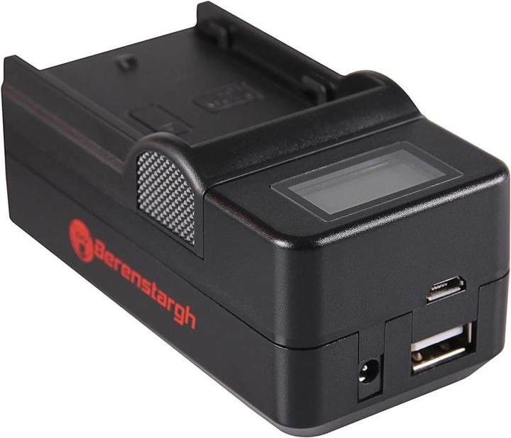 Image du produit Berenstargh Chargeur synchrone avec USB (Chargeur de batterie d'appareil photo)