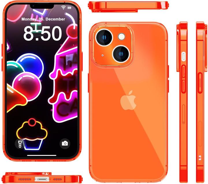 Immagine prodotto Nalia Copertura in silicone trasparente al neon (Apple iPhone 14 Plus)
