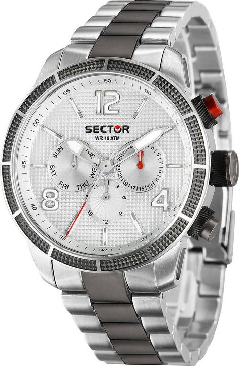Immagine prodotto Sector R3253575006 Serie 850 Dual Time 45mm 10ATM (Orologio sportivo)