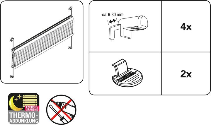 Image du produit Gardinia Plis thermiques (40 x 130 cm)