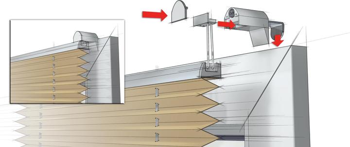 Image du produit Gardinia Thermo plissé (70 x 130 cm)
