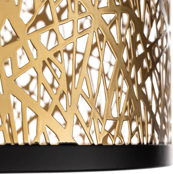 Produktbild Lindby Yonah Deckenleuchte Metall schwarz gold (E27)