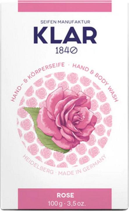 Klar Hand- & Körperseife ROSE