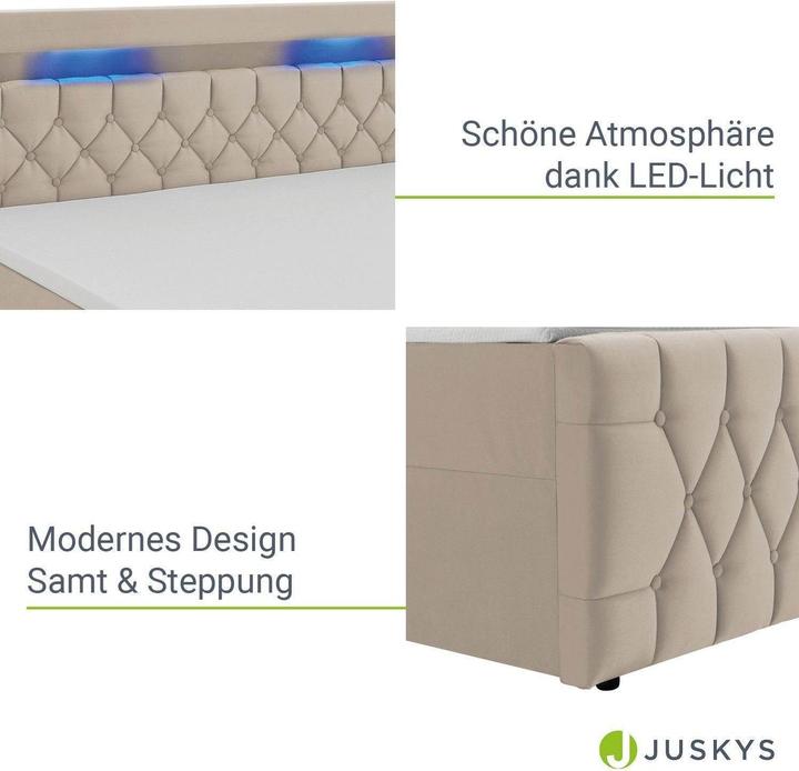 Actual product image Juskys Leona (200 x 180 cm)