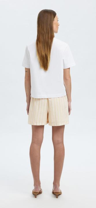 Actual product image Selected Femme Mid Waist Shorts aus Leinengemisch (40)