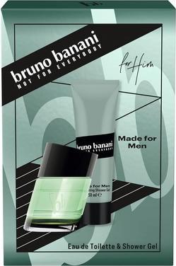 Produktbild Bruno Banani Made for Men Gift Set EDT 30 ml shower gel and Made for Men 50 ml 30ml
