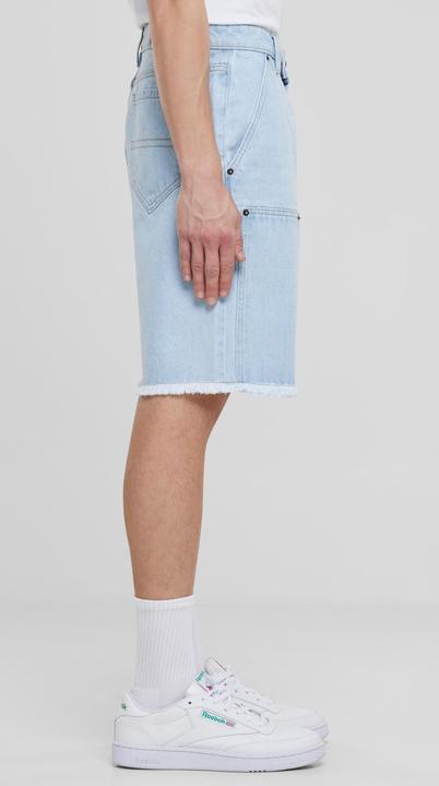 Actual product image Urban Classics Open Edge Two Knee Denim Shorts - 166803 (30)