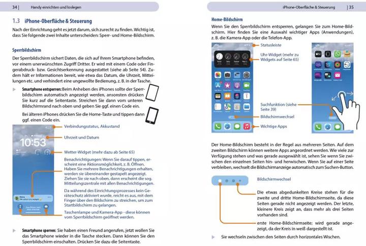 Produktbild Apple iPhone mit iOS 16 - Für Einsteiger ohne Vorkenntnisse (Deutsch, Anja Schmid, Daniela Eichlseder)
