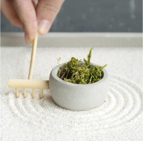 Produktbild Esschert Design Zen Garten (24.5 x 24.5 x 4 cm)