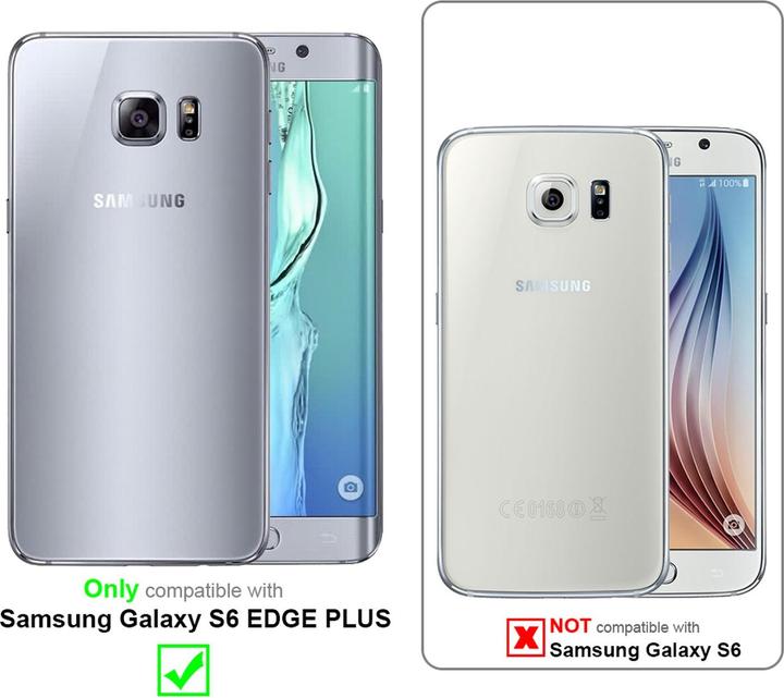 Actual product image Cadorabo Hard Cover Frosty Cover (Samsung Galaxy S6 Edge)