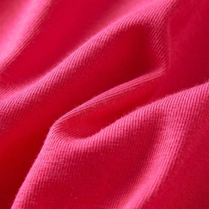 Image du produit VidaXL T-shirt manches longues enfant rose vif 116,Composition : 95% Coton (116)