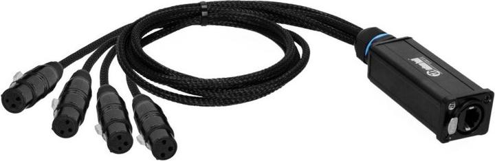 Image du produit Adam Hall 4 STAR CATBOX XF3 - Adaptateur audio et DMX 3 pôles XLR femelle x Cat.6a (XLR)